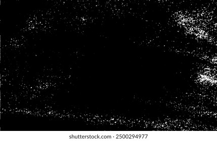 Dunkler farbiger urbaner Texturvektor. Textur des Overlays wird gestört. Grunge Hintergrund. Abstrakter, offensichtlicher, dunkler, abgenutzter, strukturierter Effekt. Vektorgrafik. Schwarz einzeln auf Weiß. EPS10.