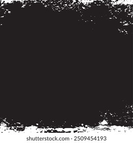 Vector de textura urbana grunge oscuro. Textura de superposición afligida. Fondo de Grunge. Abstractas efecto de textura desgastado oscuro obvio. Ilustración vectorial. Negro aislado en blanco. EPS10.