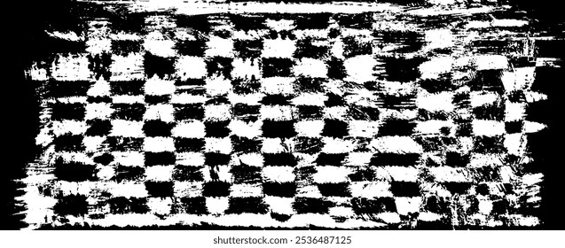 Vector de textura urbana grunge oscuro. Textura de superposición afligida. Fondo de Grunge. Abstractas efecto de textura desgastado oscuro obvio. Ilustración vectorial. Negro aislado en blanco. EPS10.
