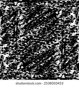 Dark grunge urban texture vector. Distressed overlay texture. Grunge background. Abstract obvious dark worn textured effect. Vector Illustration. Black isolated on white. EPS10.
