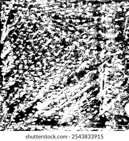 Dark grunge urban texture vector. Distressed overlay texture. Grunge background. Abstract obvious dark worn textured effect. Vector Illustration. Black isolated on white. EPS10.