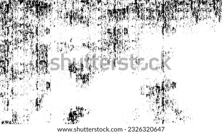 Dark grunge urban texture vector. Distressed overlay texture. Grunge background. Abstract obvious dark worn textured effect. Vector Illustration. Black isolated on white. EPS10.