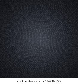 Dark grunge vector spiral deformed abstract background