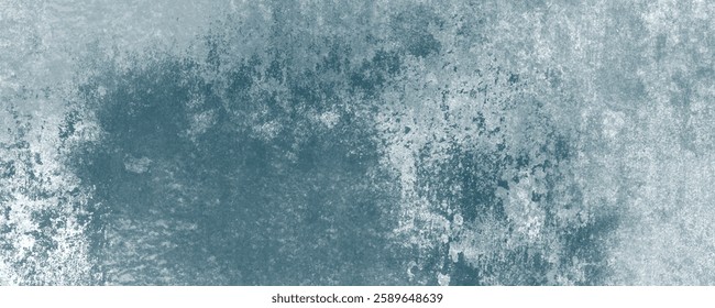 Dark and Grungy Blue Abstract Texture with a Distressed and Weathered Appearance
