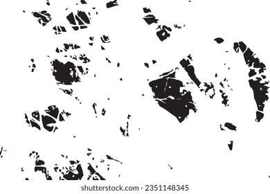 DARK grungy texture on white background, rough grungy texture