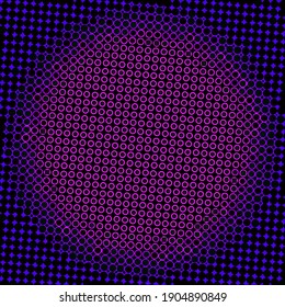 Dark halftone texture, abstract background