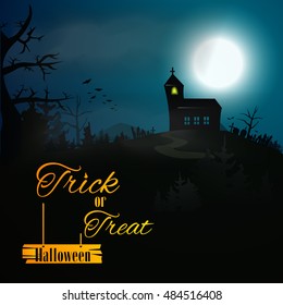 Dark Halloween design