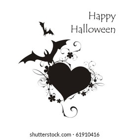 Dark Halloween illustration