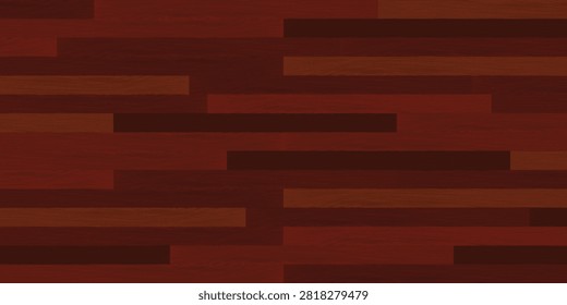 Dark hardwood seamless pattern featuring elegant horizontal planks with rich natural tones. Ideal for flooring mockups, wallpaper, packaging, branding, game environments, interior concepts, and digital backgrounds. eps 10