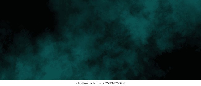 Dunkle, verschwommene Wolkenstruktur mit weichem Teal-Nebel, perfekt für Hintergründe in filmischen oder kreativen visuellen Projekten.
