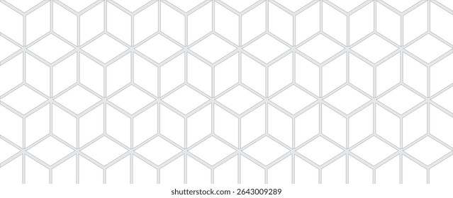 Fundo de tecnologia abstrata de hexágono escuro com flashes brancos brilhantes abaixo do hexágono. Vetor hexágono abstrato tecnologia fundo.