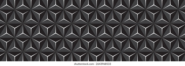 Dark hexagon abstract technology background with bright flashes under the hexagon. Hexagon game vector abstract technology background.