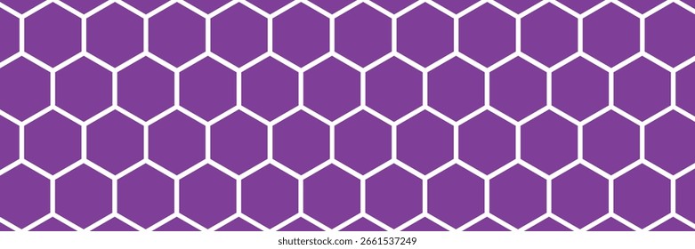 Dark hexagon abstract technology background purple colored bright flashes under hexagon. Hexagonal gaming vector tech illustration black abstract background. vector