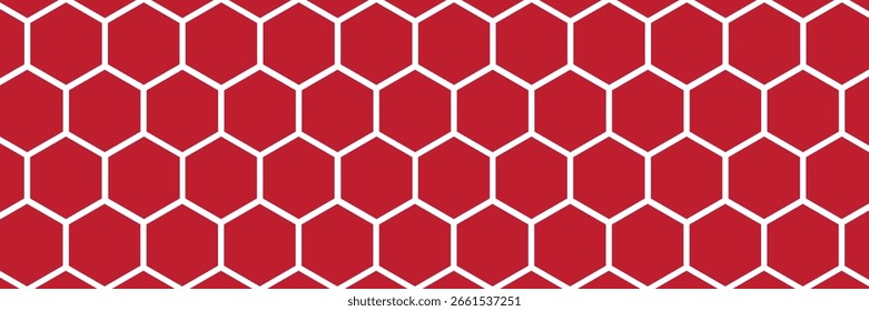 Dark hexagon abstract technology background red colored bright flashes under hexagon. Hexagonal gaming vector tech illustration black abstract background. vector