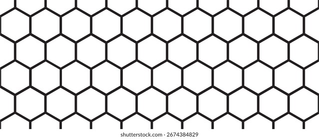 Fondo de tecnología abstracta de hexágono oscuro destellos brillantes de color blanco bajo el hexágono. Hexagonal Vector de juegos de tecnología ilustración de fondo abstracto negro. eps 10
