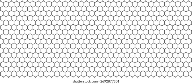 Fundo de tecnologia abstrata de hexágono escuro com flashes brancos brilhantes abaixo do hexágono. Vetor hexágono abstrato tecnologia fundo. vetor