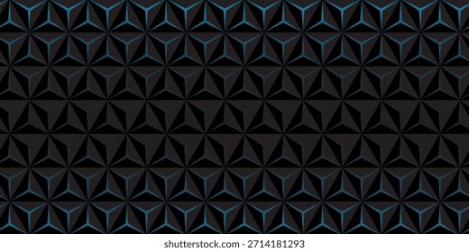 Dunkles Sechseck abstrakte Technologie Hintergrund mit hellen Blitzen unter dem Sechseck. Hexagon Spiel Vektor abstrakte Technologie moderne Vektor