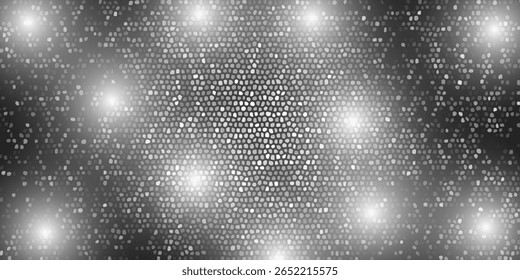 Textura de mosaico hexágono escuro - fundo geométrico abstrato preto