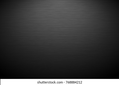 Black foil background. Metal textured shiny gradient. Stainless