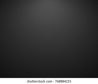 Dark horizontal background with diagonal stripes. Vector background with lighting.