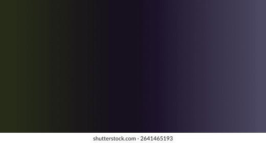Dark horizontal gradient background with smooth transition from deep olive green to muted black and dark purple – moody, elegant abstract design ideal for luxury themes, tech visuals, or editorial art
