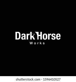 DARK HORSE combination mark logos
