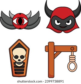 Dark Icons: A Collection of Gothic Symbols.