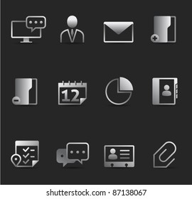 Dark Icons - Group collaboration