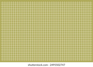Dark khaki mesh color abstract colorful green color with white lines background
