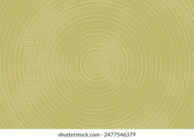 Dark Khaki yellow pop art retro background with halftone in comics style background. Abstract halftone background fit for social media post, presentation banner, poster, flyer, business card etc.