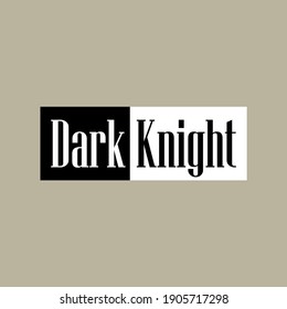 Dark Knight Logo Vector Graphics Stock Vector (Royalty Free) 1905717298 ...