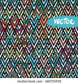 Dark leopard pattern seamless on a zigzag print. Animals seamless vector background. Vector leopard skin on a rhombus tribal ornament. Colorful leo spots on a white background.