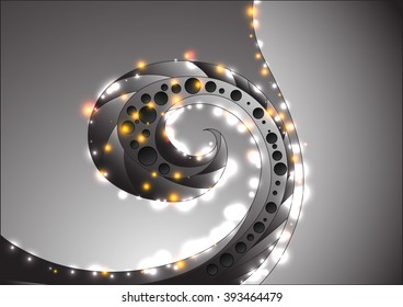 dark light curl