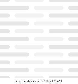 Dark and light gray rounded lines seamless pattern