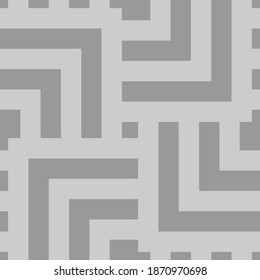 Dark and light Grey squares seamless pattern