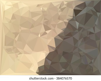 Dark and Light Polygonal Mosaic Background, Vector illustration, Business Design Templates