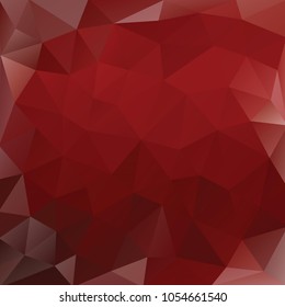 Dark and light red polygonal background