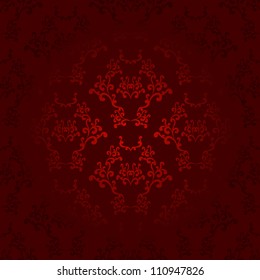 Dark and light red seamless wallpaper background pattern design