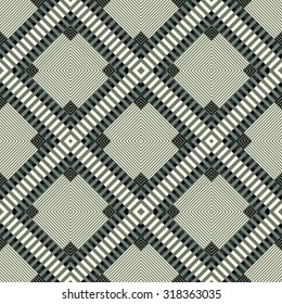 dark lines and polygons geometric background seamless pattern vector illustration