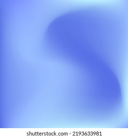 Oscuro Líquido Frío Dinámico Agua Suave Superficie. Malla de degradado de color añil índigo ondulada con ondulación ondulada. Papel de fondo de fondo de color intenso y borroso. Fondo de degradado vibrante oceánico azul pastel.