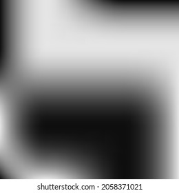 Dark Liquid Digital Trendy Design Picture. Watercolor Silver Black Metallic Gradient Mesh. Minimal Metallic Empty Vector Blurry Background. Grey Aluminium Monochrome Smooth Gradient Backdrop.