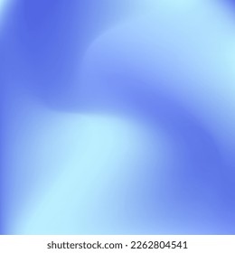 Dark Liquid Indigo Pastel Blurred Swirl Gradient Mesh. Light Water Color Vivid Dynamic Smooth Surface. Sky Fluid Curve Cold Bright Gradient Background. Wavy Ocean Colorful Blue Vibrant Background.