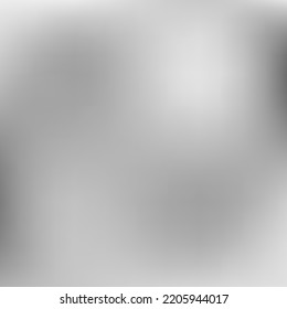 Dark Liquid Watercolor Monochrome Gradient Mesh. Aluminium Grey Silver Empty Gradient Background. Metallic Minimal Black White Blurry Background. Smooth Trendy Digital Vector Design Picture.