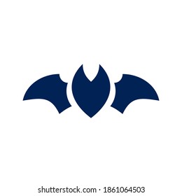 Dark Little Bat Logo Design 