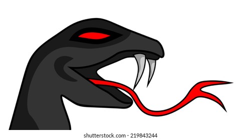 Dark lizard