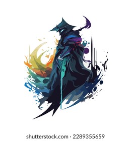 The Dark Lord Abstract Art