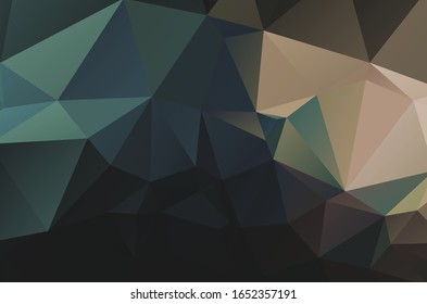 Planta de poste oscuro Ilustración abstracta con diseño elegante