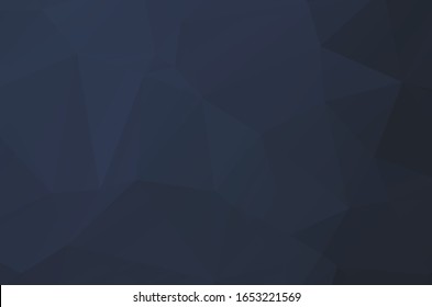 Dark low poly template Glitter abstract illustration with an elegant design esign