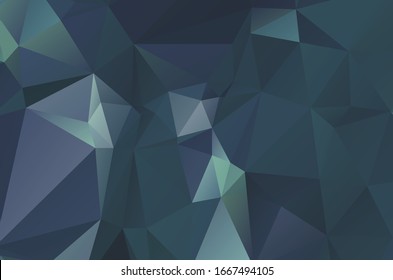 Dark low poly template Glitter abstract illustration with an elegant design esign