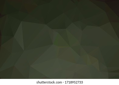 Dark low poly template Glitter abstract illustration with an elegant design esign